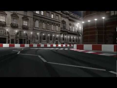 Video: simulation GP F1 dans les rues de Londres