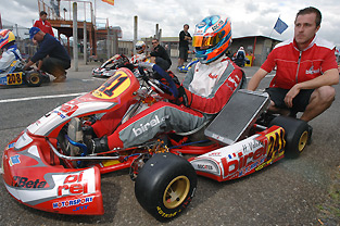 Rookie gives the old hands something to think about in KZ2.