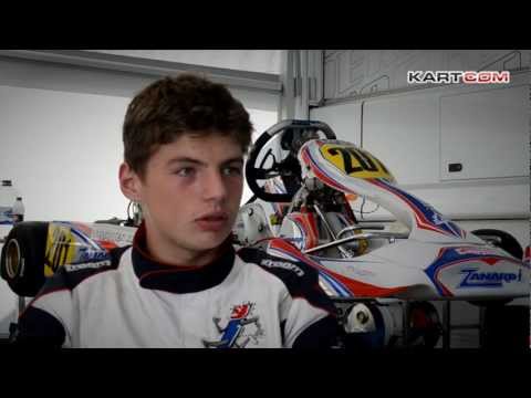 Interview de Max Verstappen à Zuera