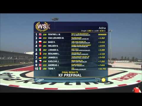 Vidéo WSK Final Cup Adria 2014: préfinale KF