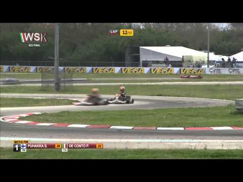 Vidéo WSK Super Master Series Sarno 2015 – Finale KZ2