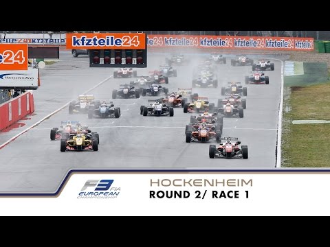 Vidéo F3 Euro FIA Hockenheim 1 – course 1