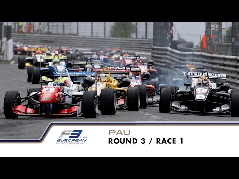 Vidéo F3 Euro FIA Pau – course 1