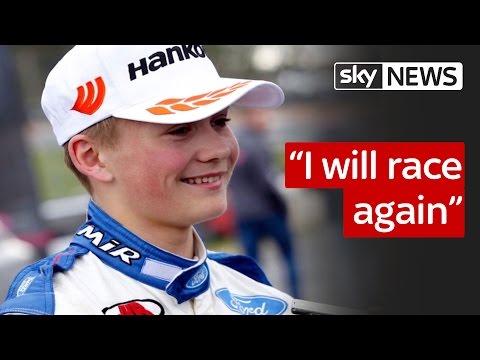 Billy Monger: ” I will race again “