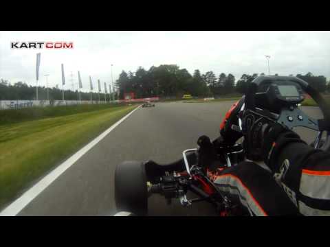 Genk: a lap in KZ1 with Davide Fore