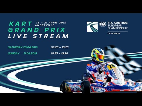 Video FIA Karting: revoir l’intégralité de la journée de dimanche à Angerville