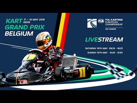 Live Streaming FIA Karting Genk – Sunday