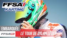 FFSA Karting – le tour du circuit de Brignoles avec Dylan Léger