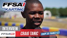 ITW FFSA Karting – Craig Tanic au Mans