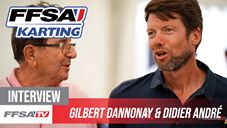 Valence: interview de Gilbert Dannonay et Didier André