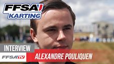 ITW FFSA Karting: Alexandre Pouliquen, le plus jeune commissaire sportif national