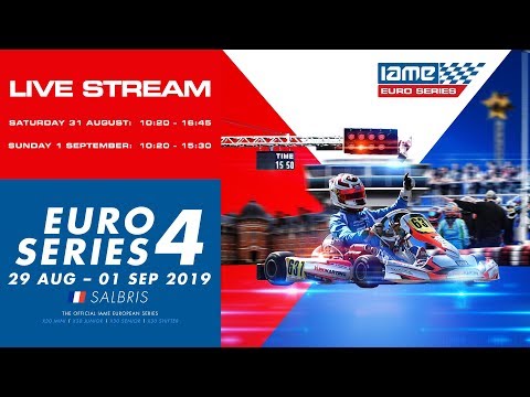 Live stream IAME Euro Series 2019 Round 4 Salbris – Sunday