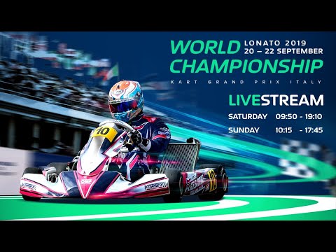 Live Stream FIA Karting World Championship 2019 Lonato Saturday