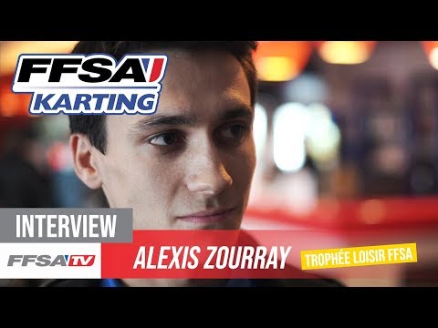 Vidéo FFSA Karting : L’interview d’Alexis Zourray (Trophée Loisir FFSA)