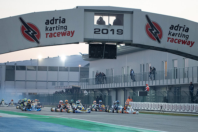 WSK Champions Cup – first qualifying day at Adria