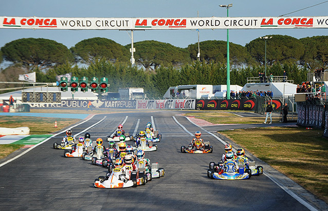 The challenge for the victory in WSK Super Master Series is on at Muro Leccese