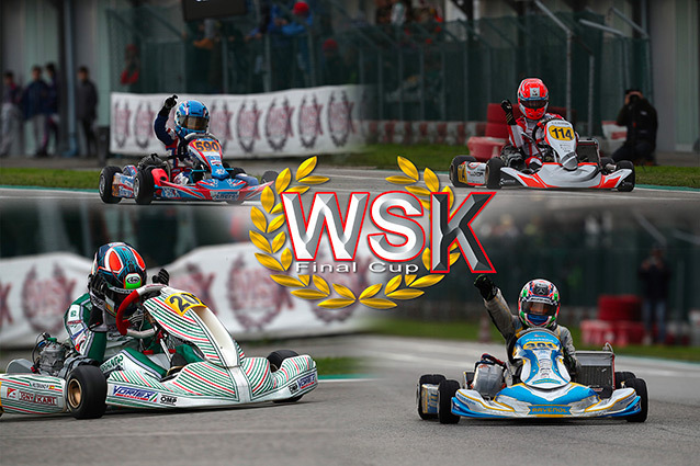 Final races at the WSK Final Cup of Adria