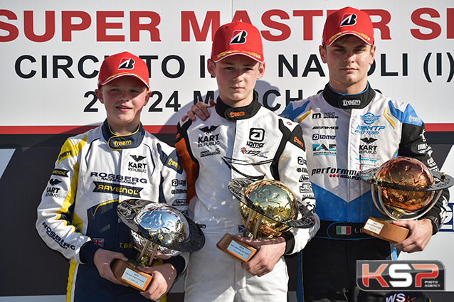 Victoire et titre WSK Super Master en OK pour Patterson