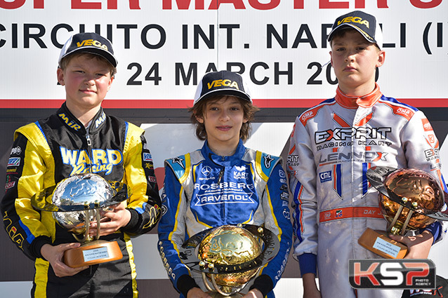 WSK Super Master Sarno: victoire Junior pour Severiukhin et Antonelli couronné