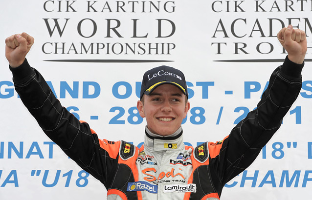 Sodi on Top Step of World Podium