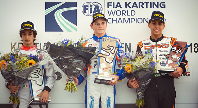 Best-of FIA Karting 2018: Championnat du Monde FIA Karting – Junior Kristianstad – Belle démonstration de Bernier