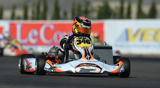 Ilott fastest in KF3