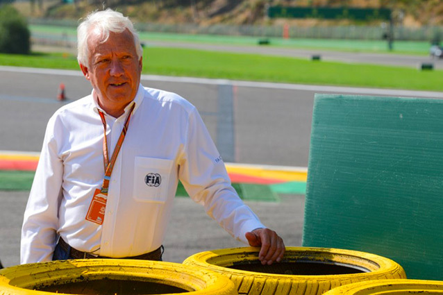 Le directeur FIA de la Formule 1 Charlie Whiting décède subitement