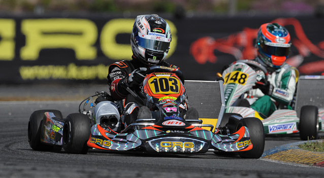 Fore takes pole in KZ2