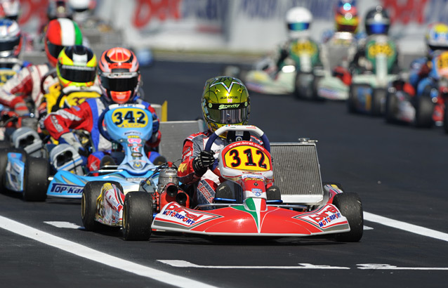 1ère pole en WSK pour Boccolacci