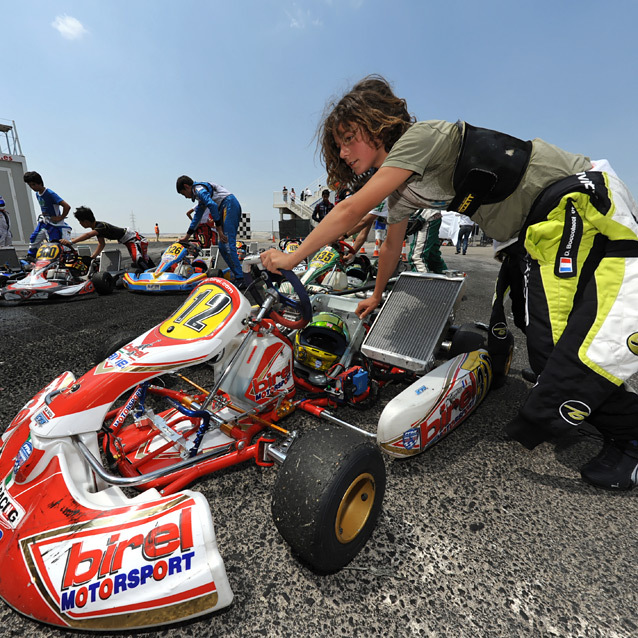 WSK: Boccolacci en mode test à Zuera