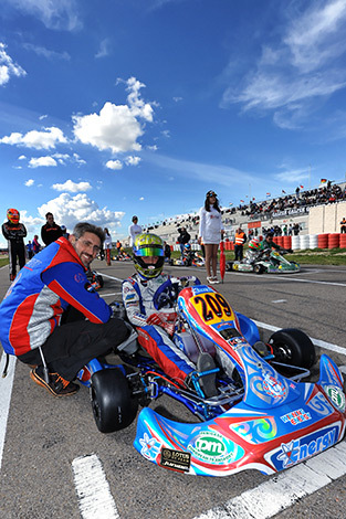 Boccolacci Tops the Standings in the WSK Euro Series