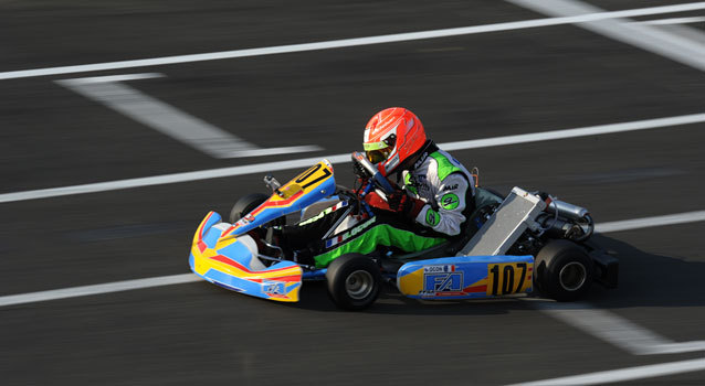 Ocon leads in KF3