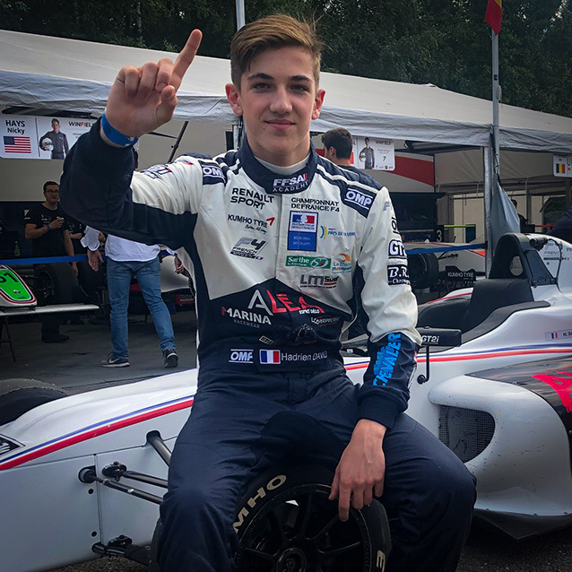 F4 Academy: Second pole position for Hadrien David