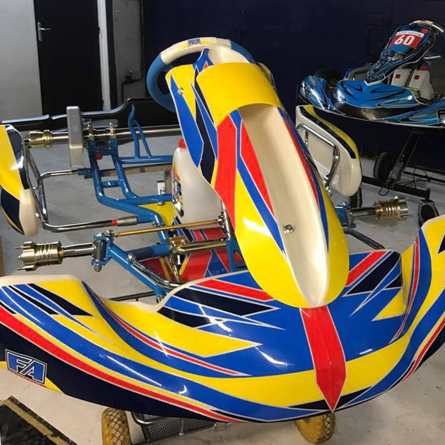 Les châssis FA Kart 2019 sont disponibles chez RM Concept