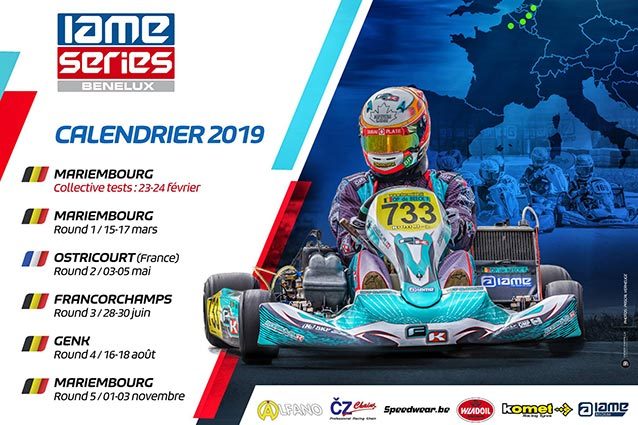 Le 3e round de la IAME Series Benelux aura finalement lieu à Spa