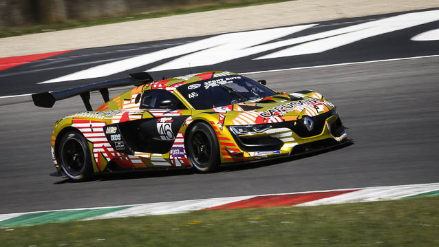 Troisième podium avec AB Sport Auto et GT4 Series avec CMR