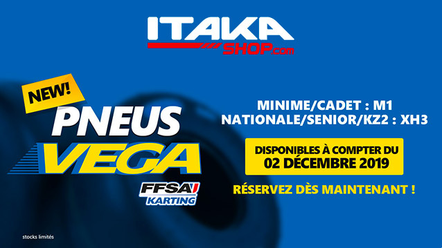 Réservez vos pneus Vega FFSA sur Itaka Shop