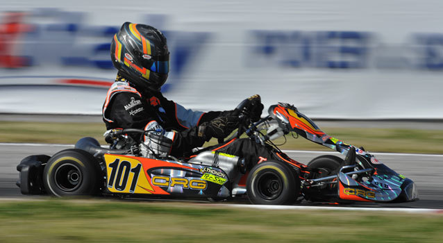 CRG dominates KZ qualifying