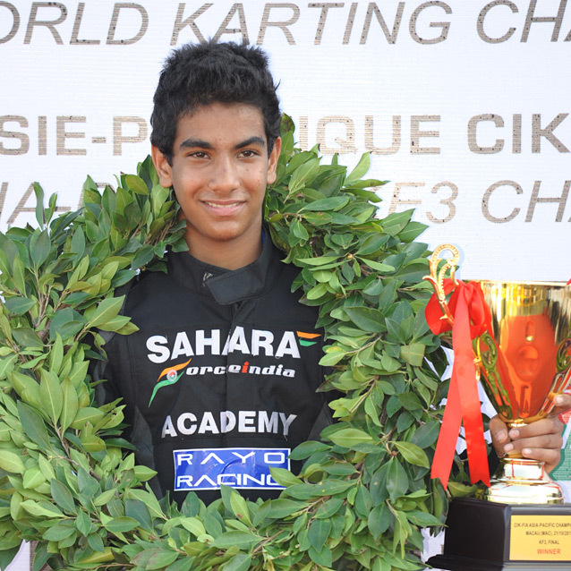 Daruvala, Champion Asie Pacifique KF3 2012