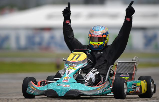 Lammers resiste a Ardigo na final KZ2