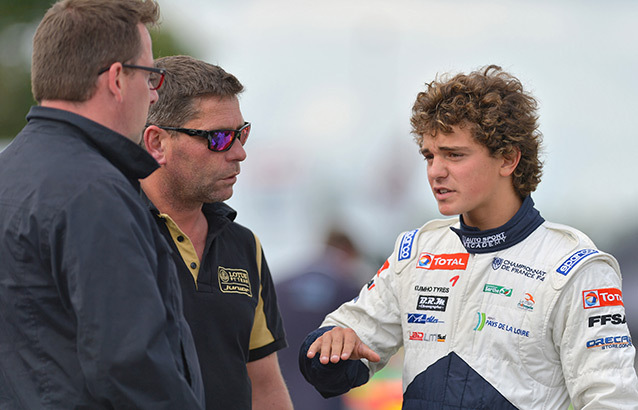 A very positive first single seater season for Boccolacci