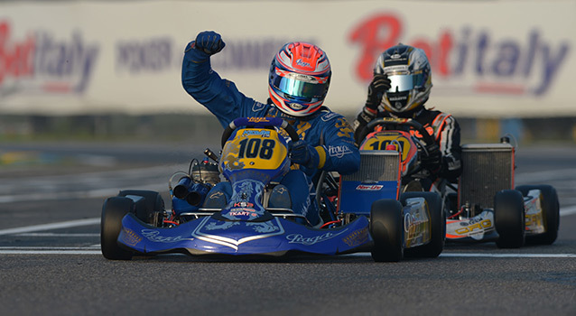 Final Cup KZ2 : Hajek vence na linha face a Forè