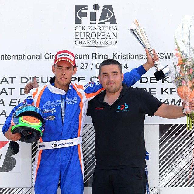 Alpha Karting Vice-European KZ2 Champions with CPB Sport