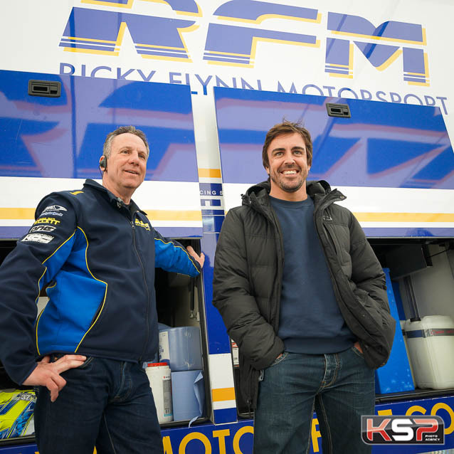 Karting: Fernando Alonso en visite chez RFM à Lonato