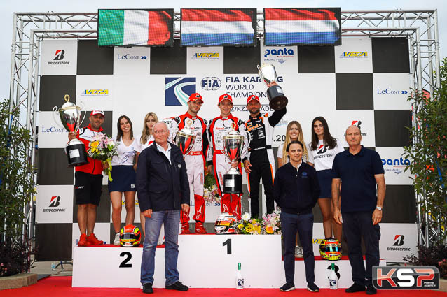 Kremers and Birel ART World KZ Champions at Lonato