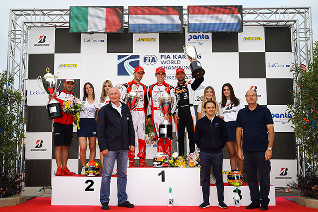 Kremers campione del mondo KZ con i colori Birel ART