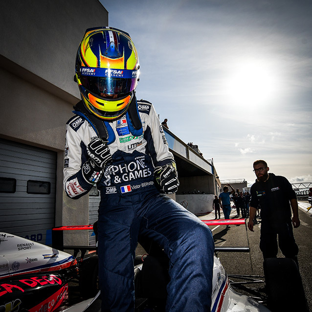 Victor Bernier Vainqueur au Paul Ricard et Champion de France Junior F4