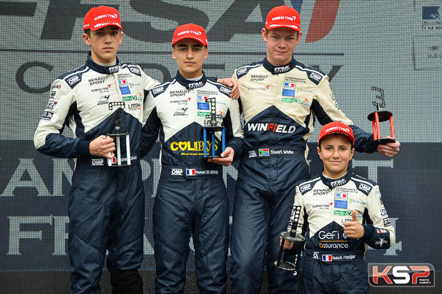 F4 Academy: Victoire pour De Gerus en course 1 à Pau, chaos dans le peloton