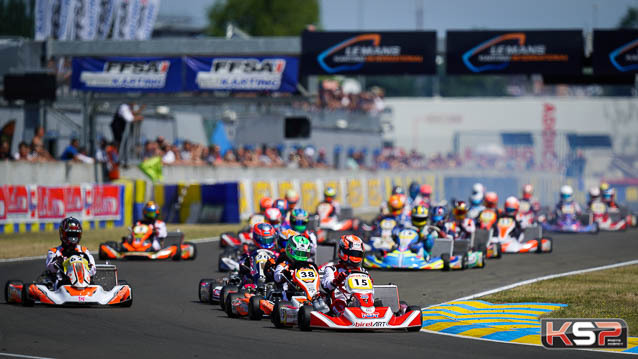 Loubère, toujours premier en préfinale KZ2