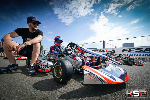 Ducrot domine les chronos de la Coupe de France KZ2 Gentleman